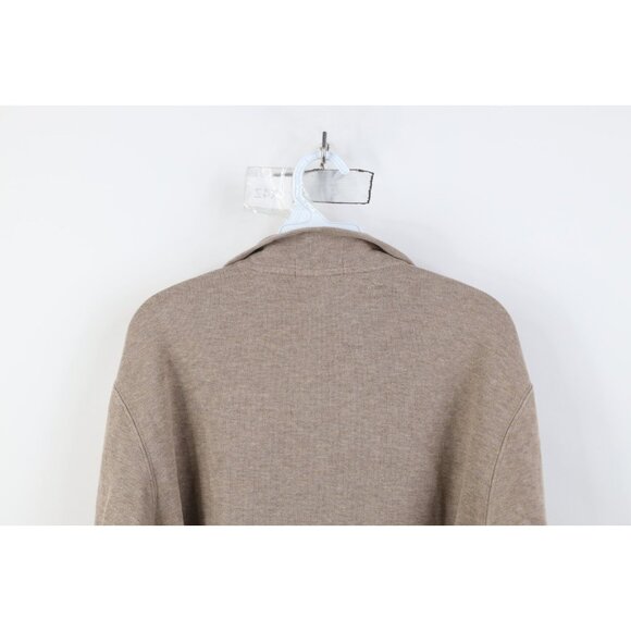 Vtg Ralph Lauren Mens Large Estate Rib Cotton Ribbed Knit 1/4 Half Zip Sweater - Picture 11 of 12